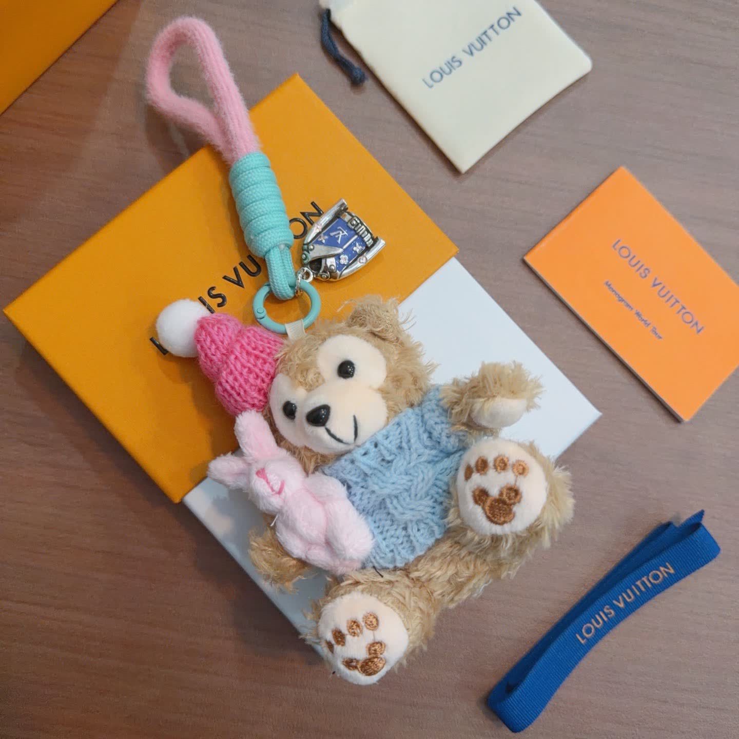 Louis Vuitton Bear Keychain